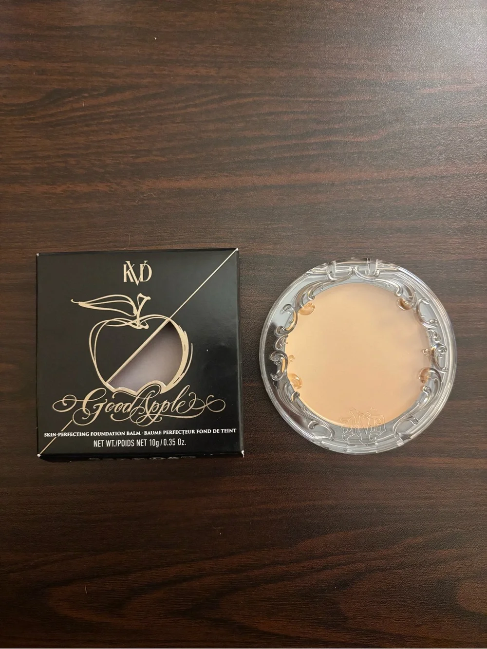 NIB KVD Beauty Good Apple Skin Perfecting Foundation Balm - Medium 042